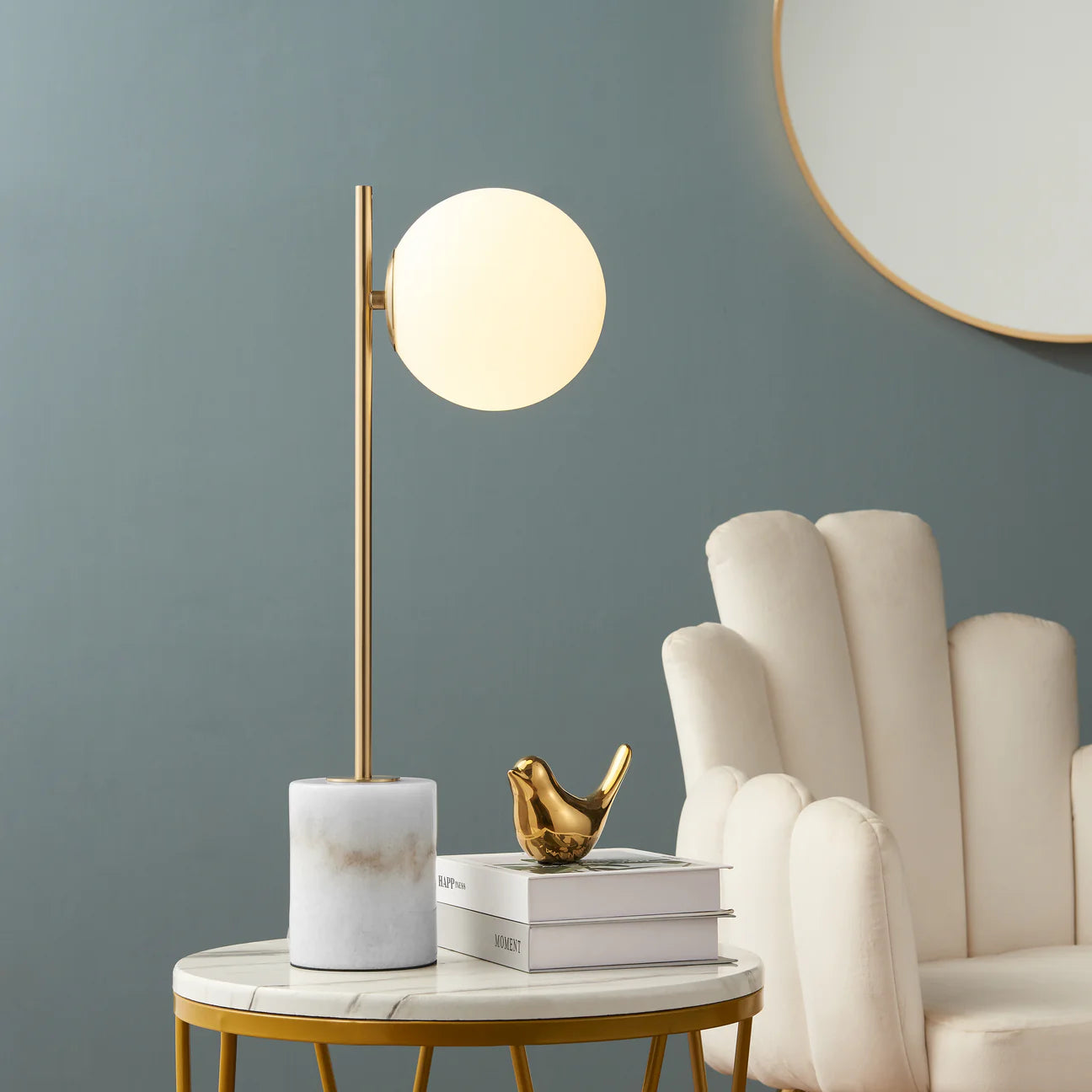 The Amatista Table Lamp - Euro Living Furniture