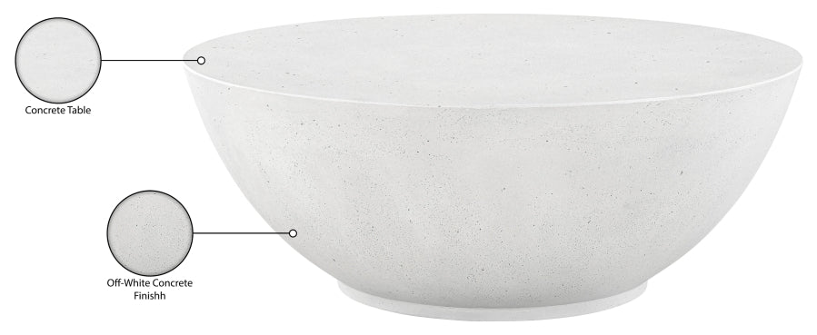 Regina Concrete Coffee Table