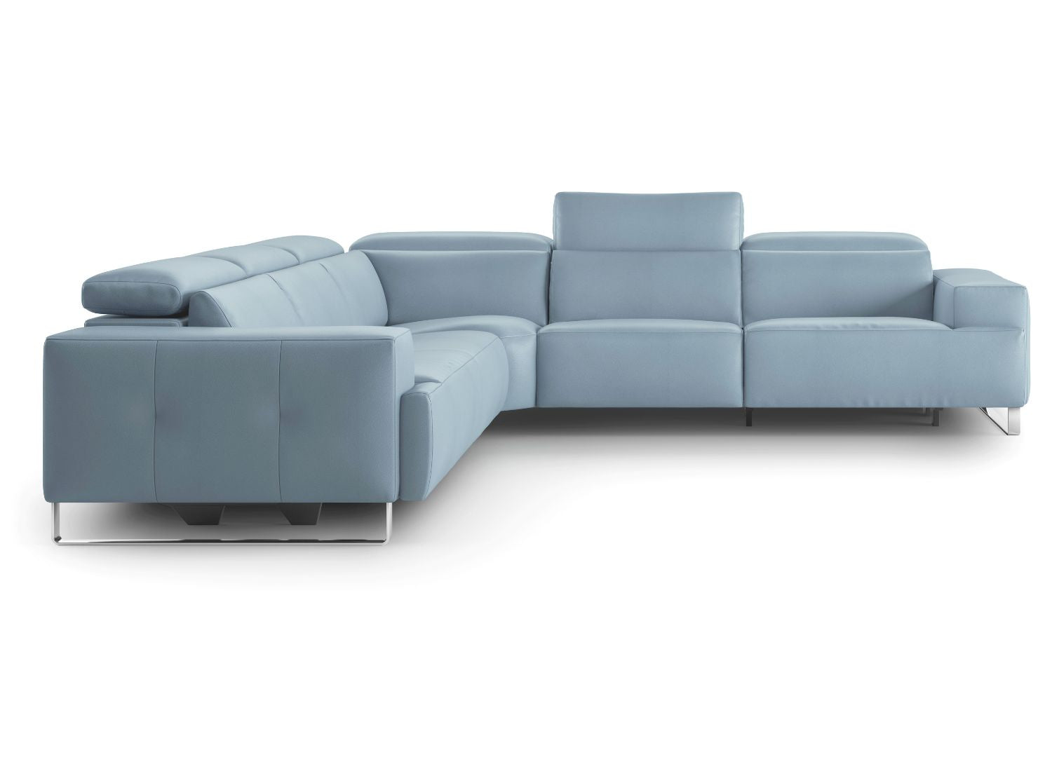 TAINO RECLINER SECTIONAL | BLUE - Euro Living Furniture