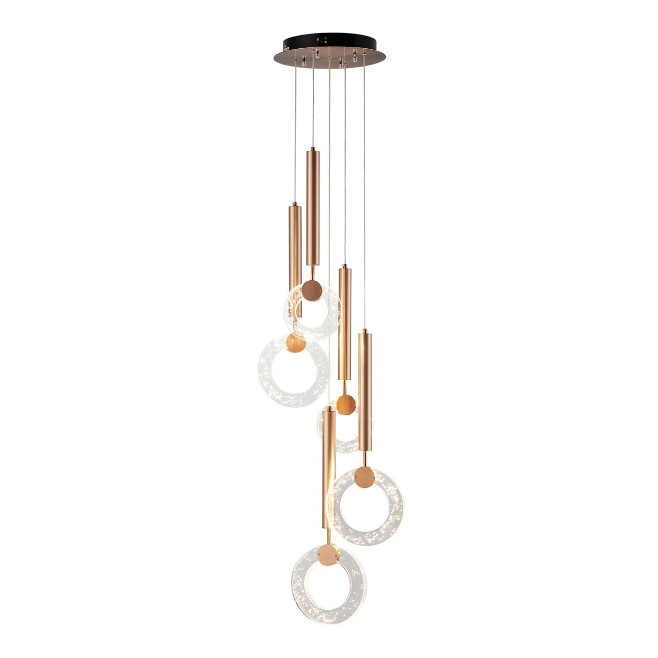 Olympic Round Chandelier