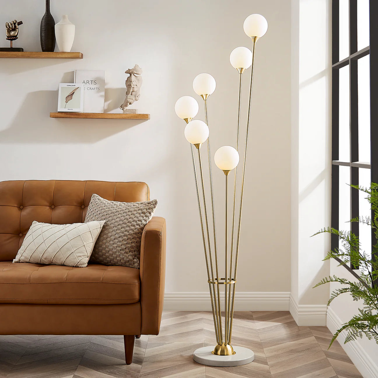 Nila Floor Lamp - Euro Living Furniture