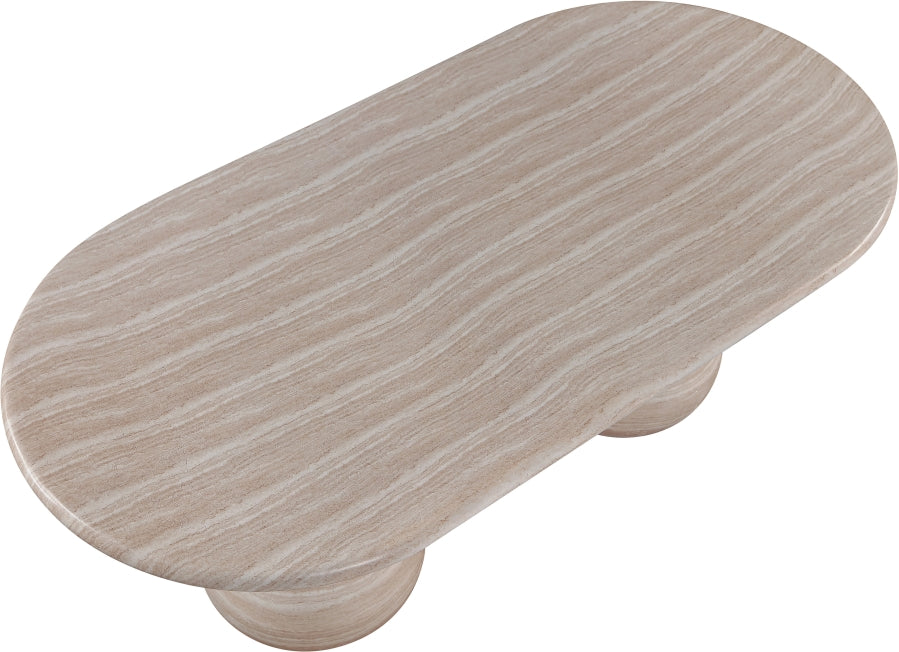 Nathan Travertine Dining Table