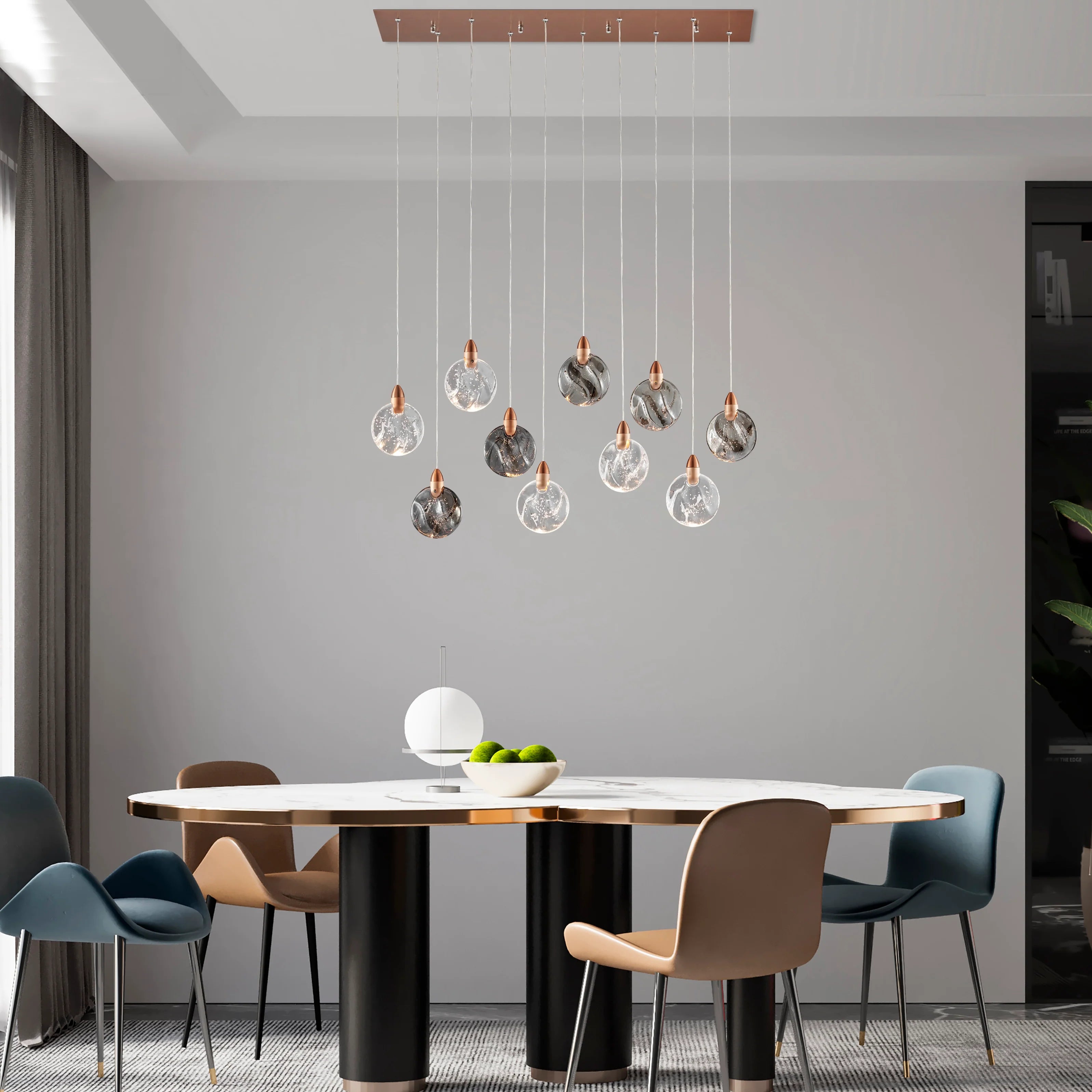 RUSMA CHANDELIER - Euro Living Furniture