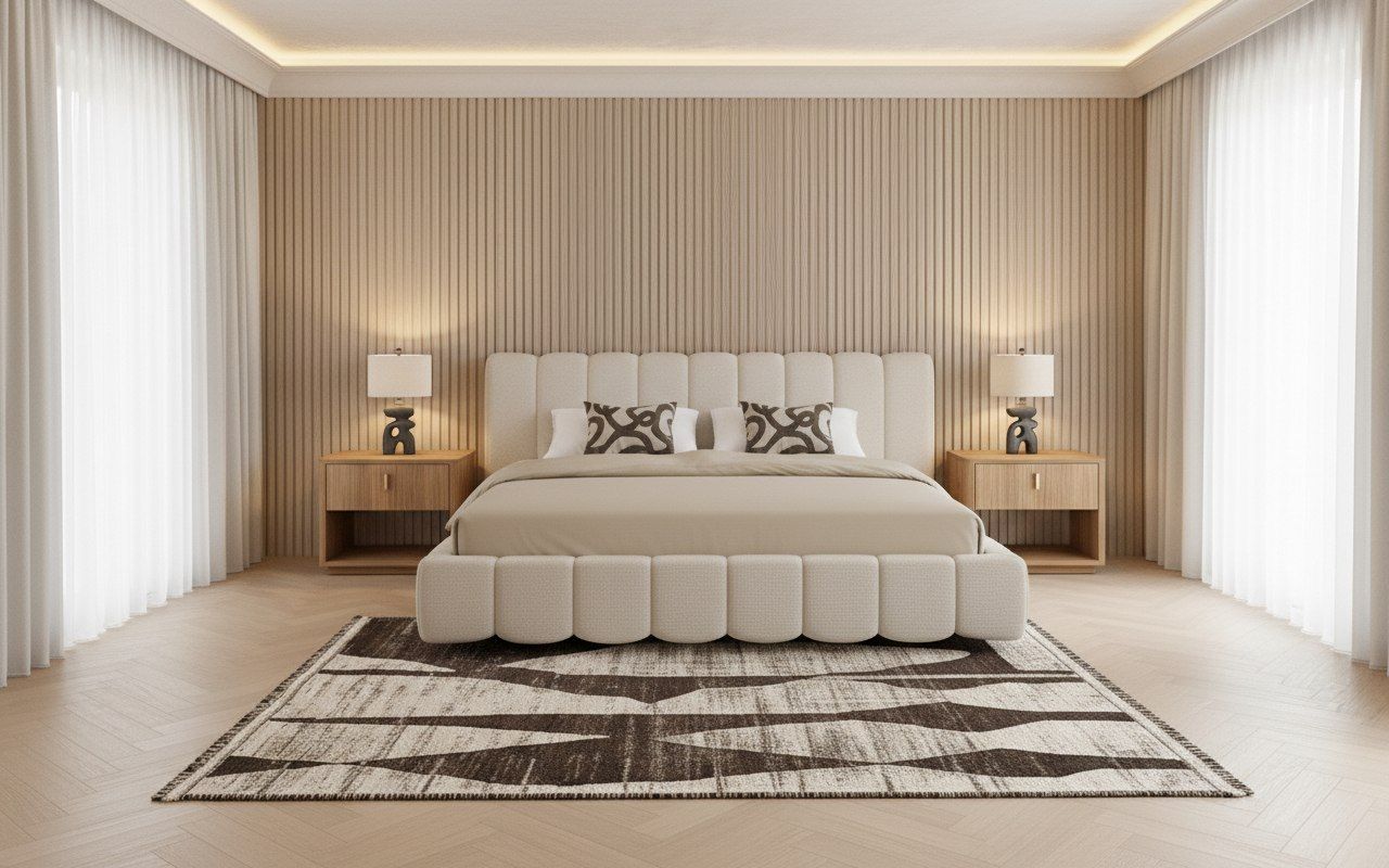 Serena Bedroom set -Bed+ 2NS+ Dresser - Euro Living Furniture