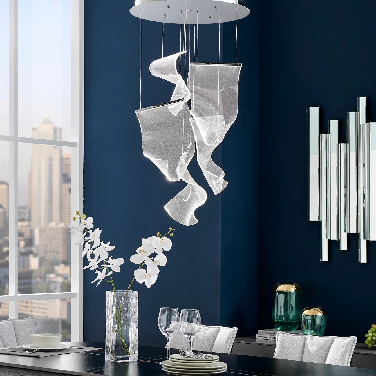 Lace Chandelier - Euro Living Furniture