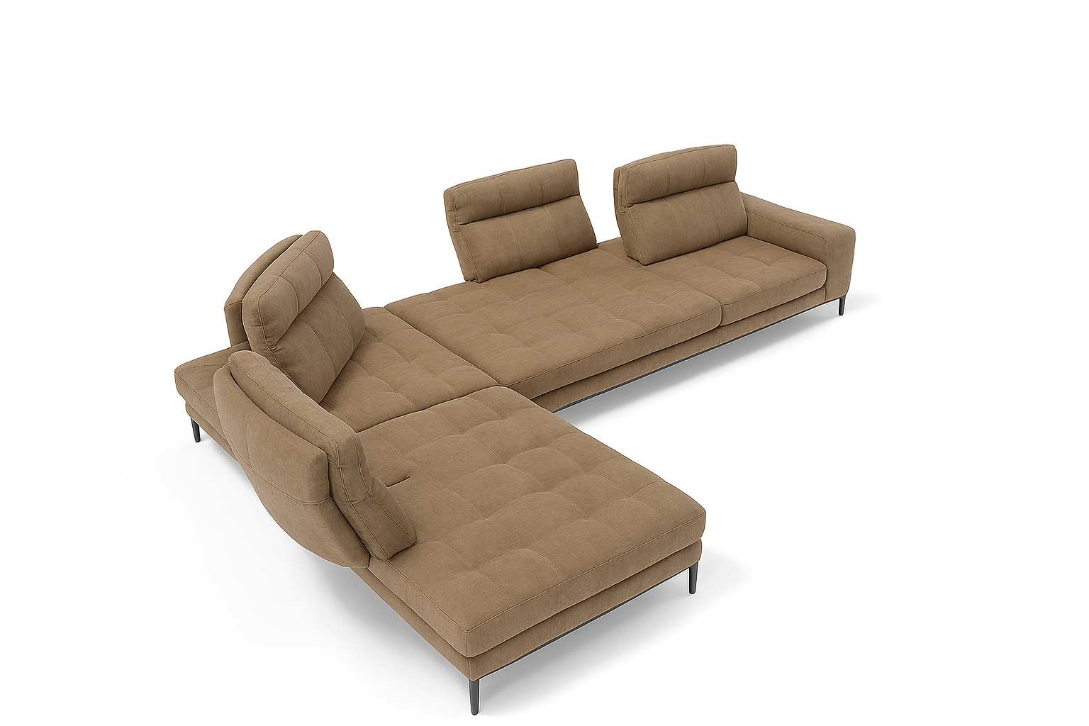 Hollywood Italian Sectional - Euro Living Furniture