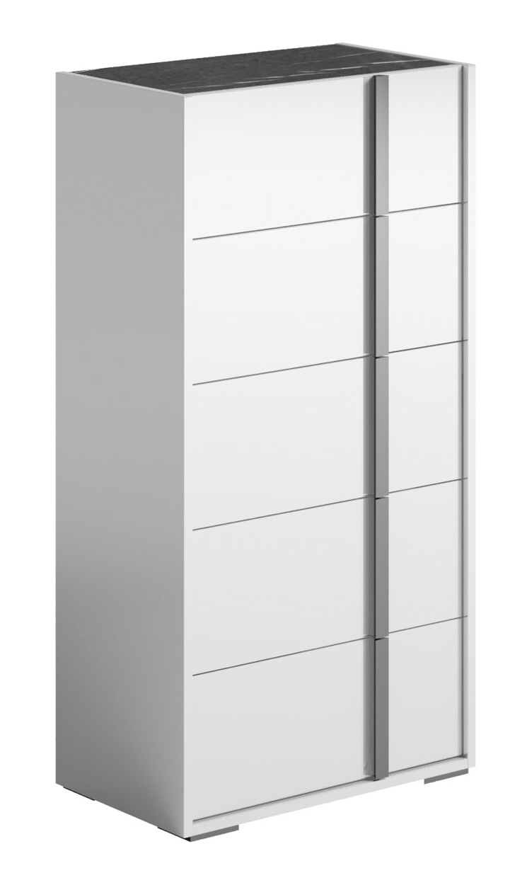 Bethroma Bed Collection Marble - Euro Living Furniture