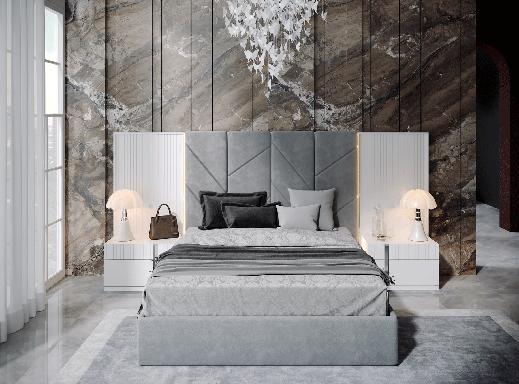 Helen Complete Bedroom - Euro Living Furniture