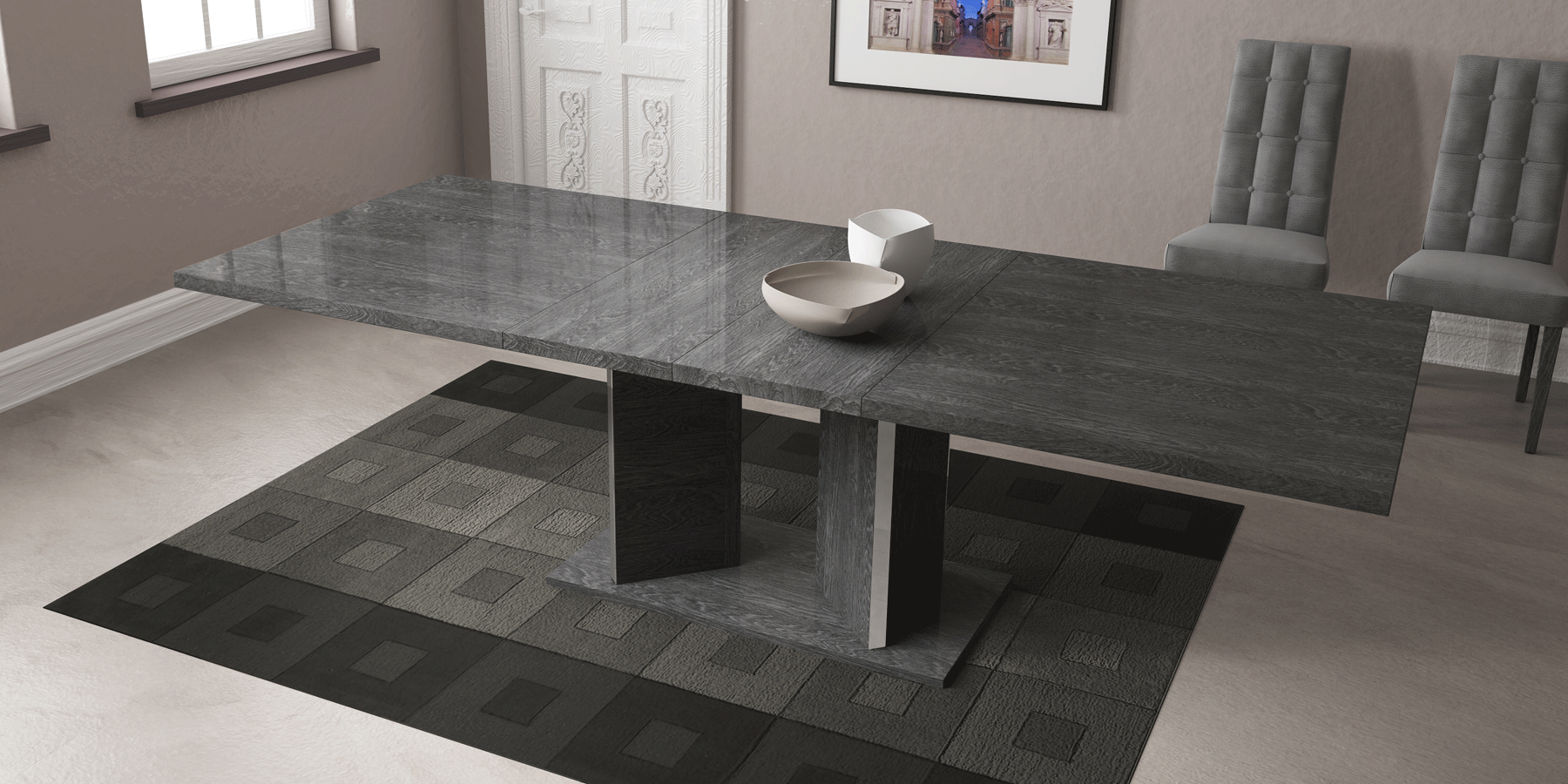 Letto Dining Collection - Euro Living Furniture