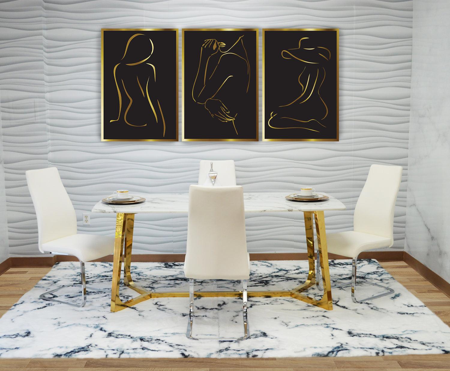 Sorella dining table - Euro Living Furniture