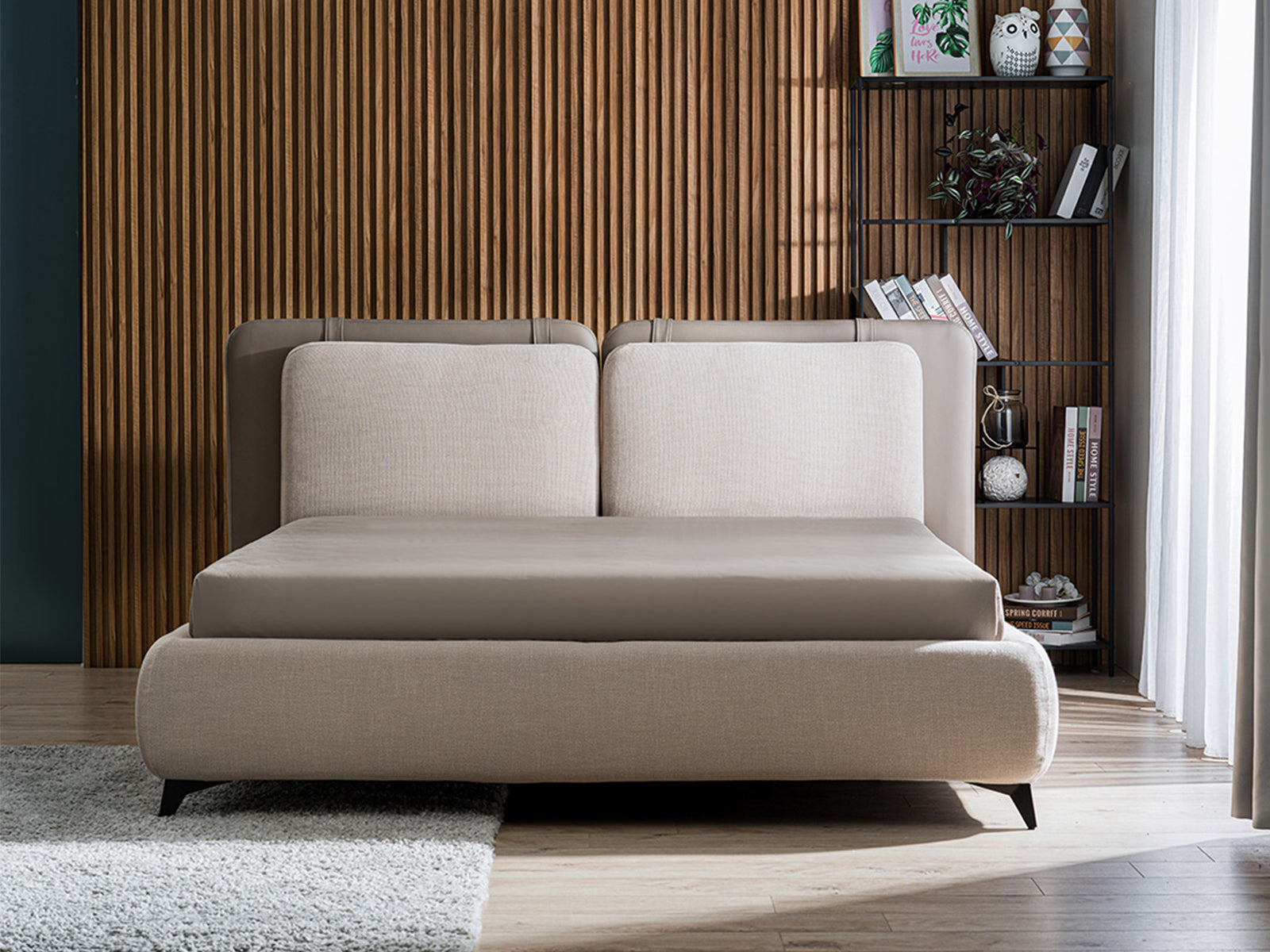 Aya King Bed - Euro Living Furniture