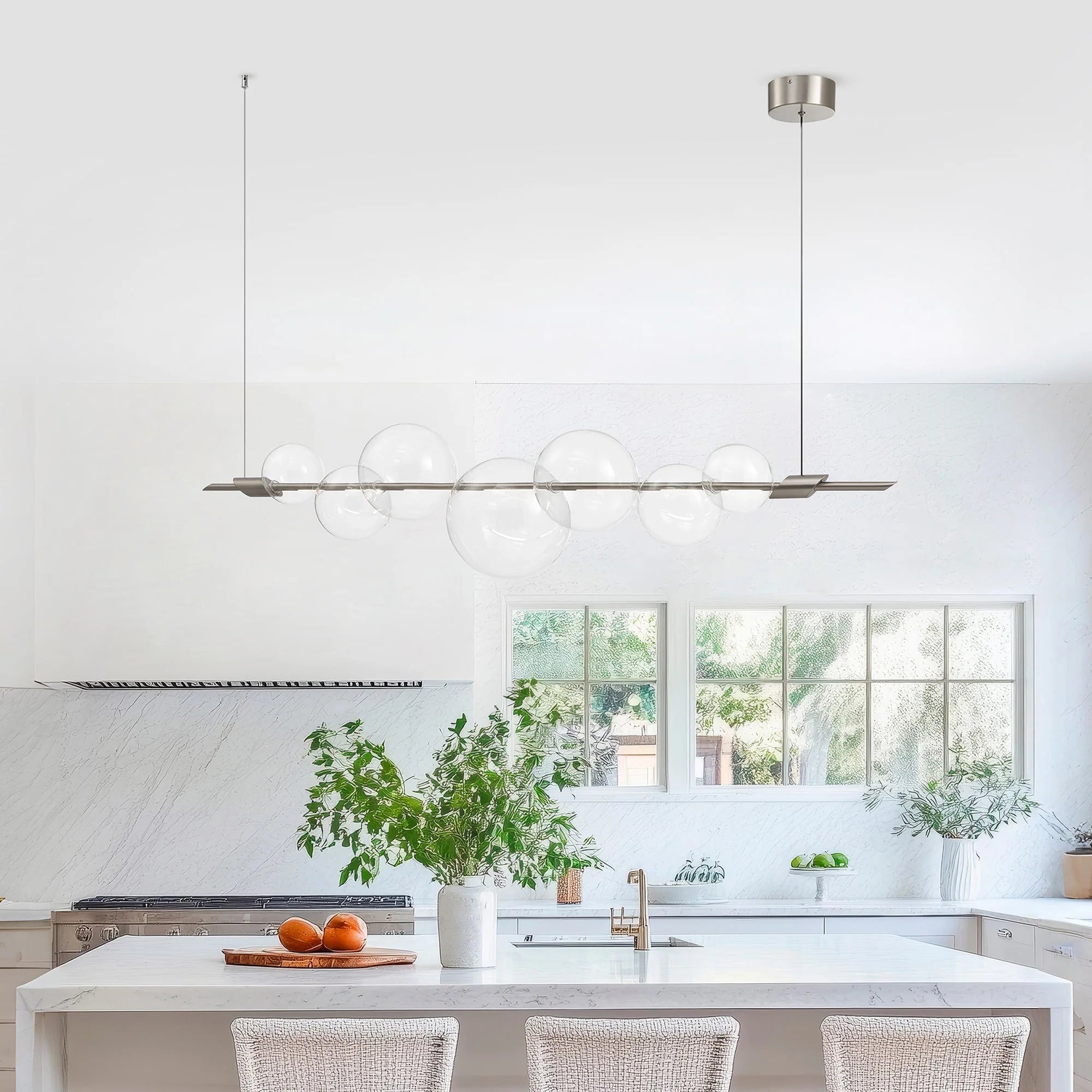 Sunny Niquel Pendant Light - Euro Living Furniture