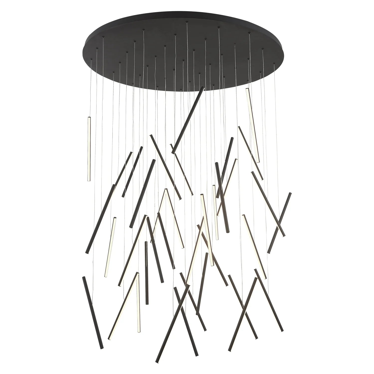 Chopsticks 50-in Chandelier - Euro Living Furniture