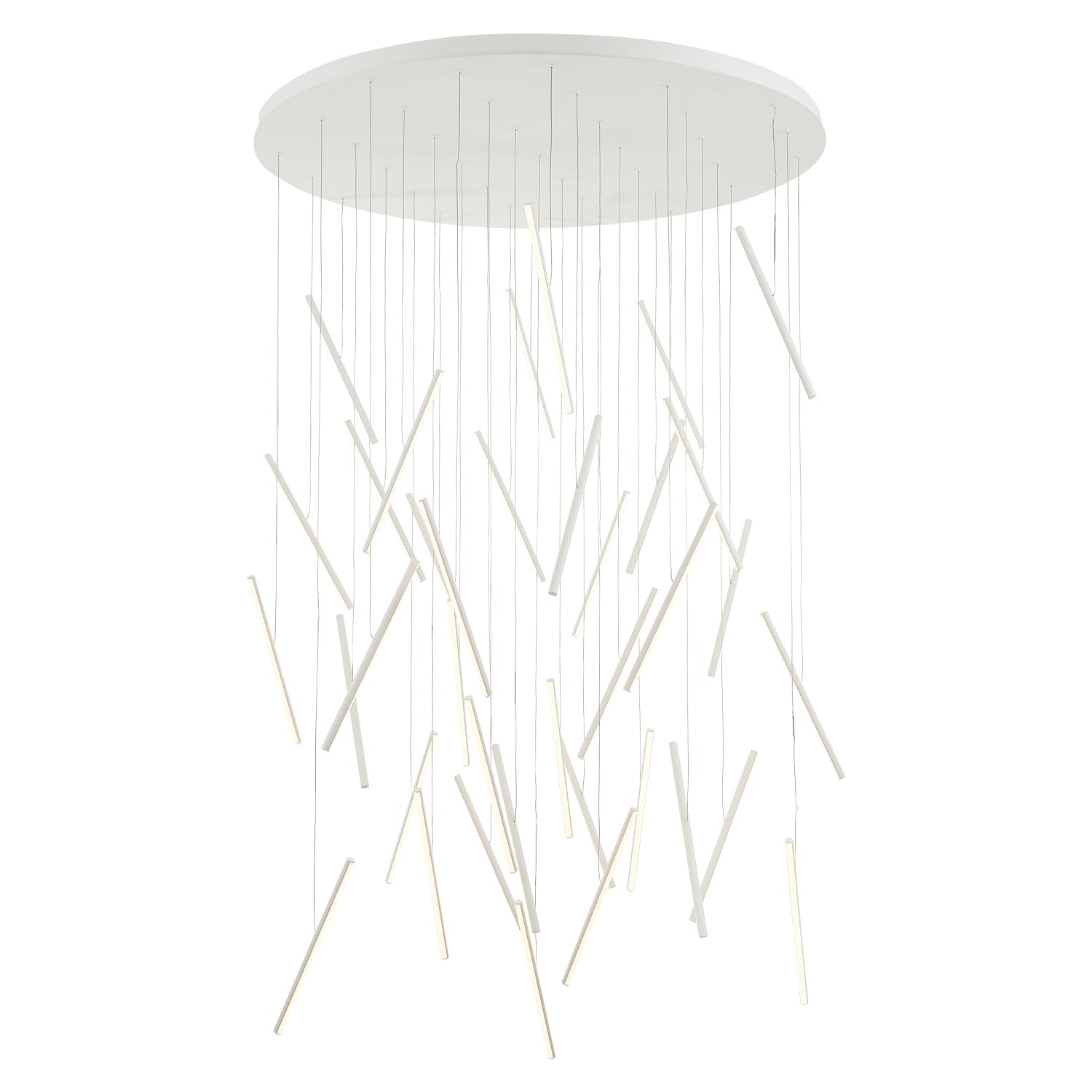 Chopsticks 50-in Chandelier - Euro Living Furniture