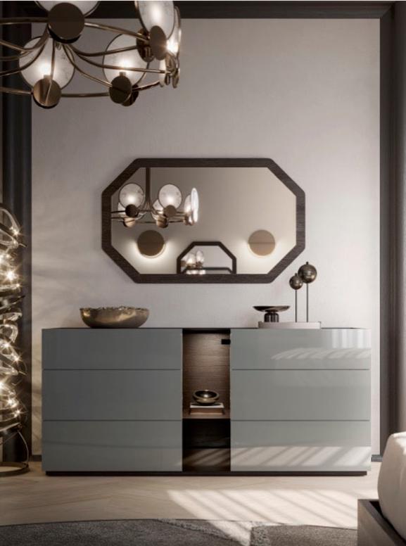 Porticello Wood Bedroom Set - Euro Living Furniture