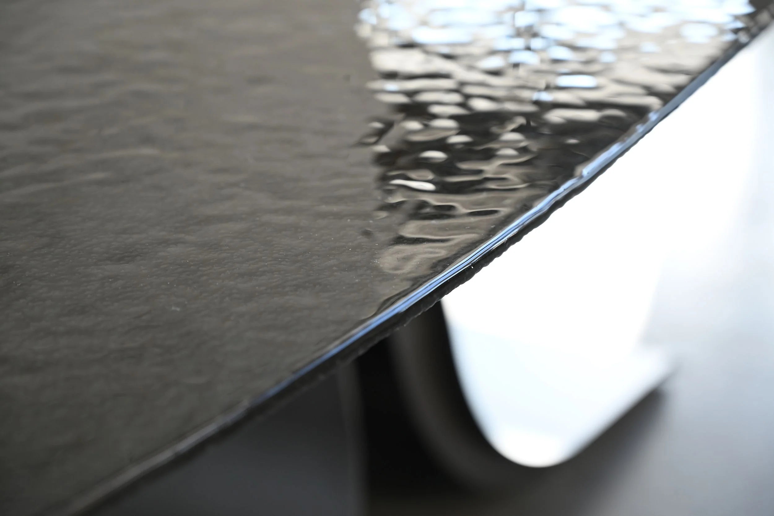 Monza Glass Dining Table - Euro Living Furniture