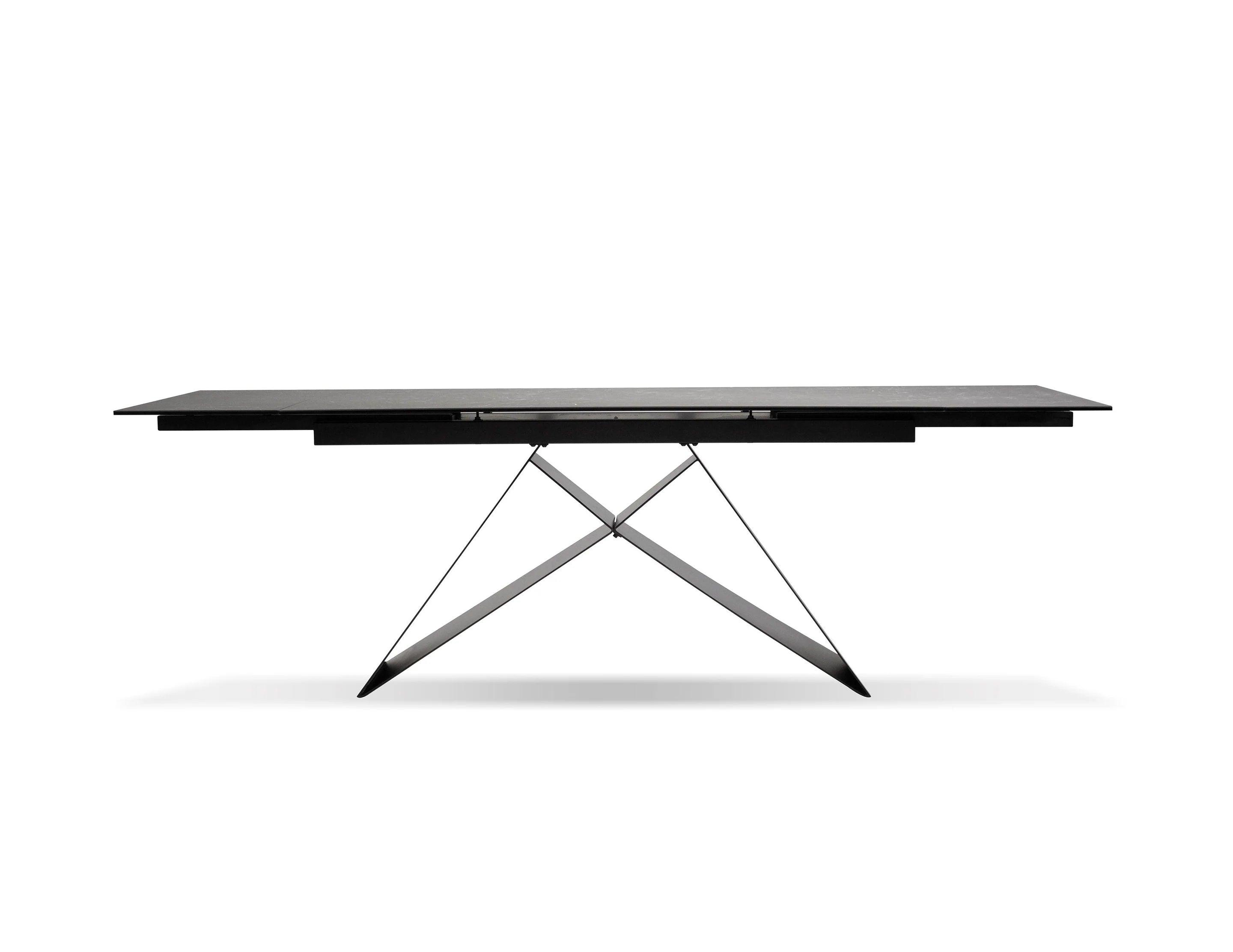 Madrid Dining Table Slate - Euro Living Furniture