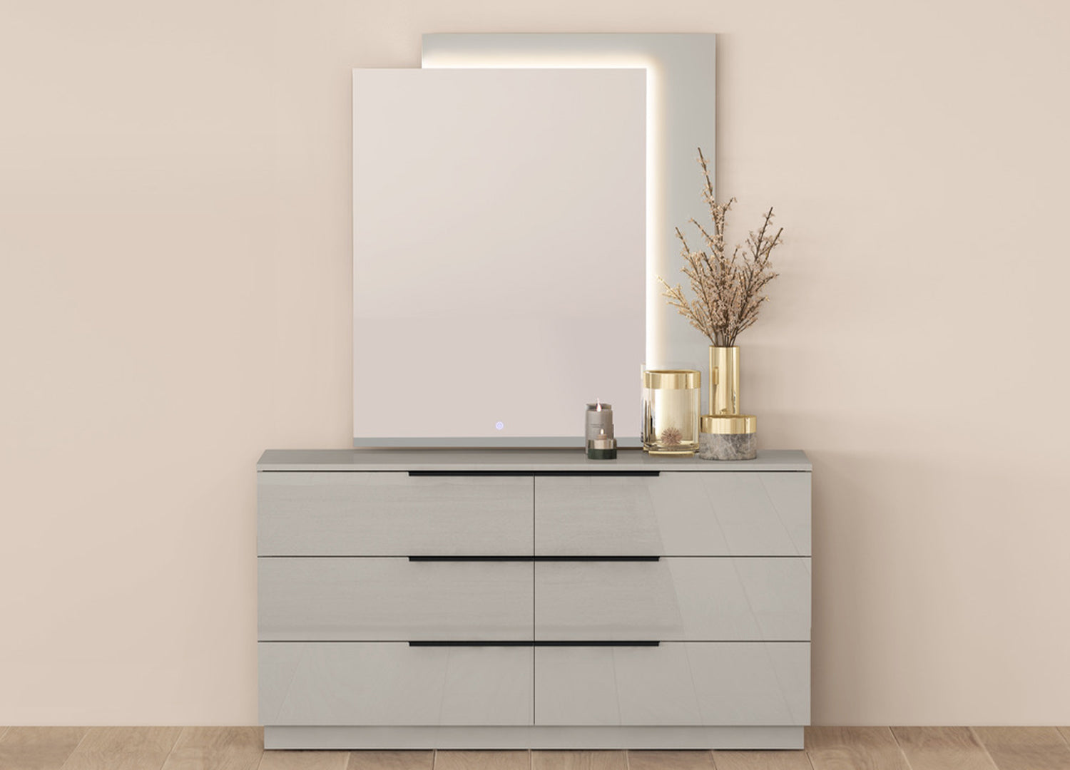 Damien Mirror - Euro Living Furniture