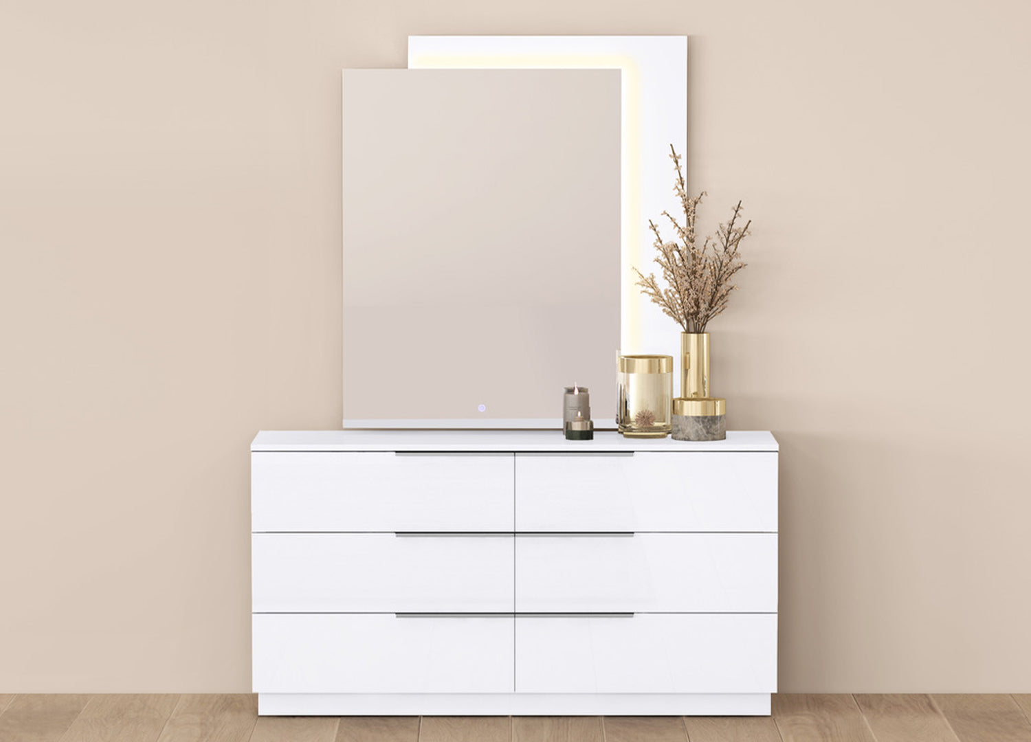 Damien Mirror - Euro Living Furniture