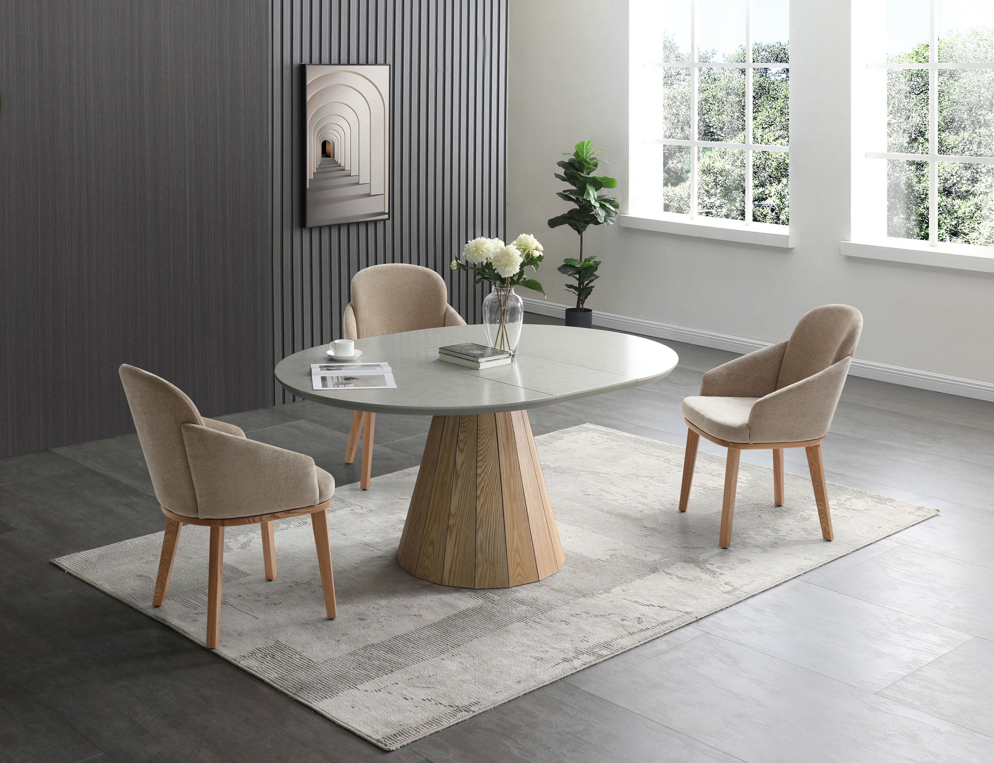 Arista Dining Chairs - Euro Living Furniture