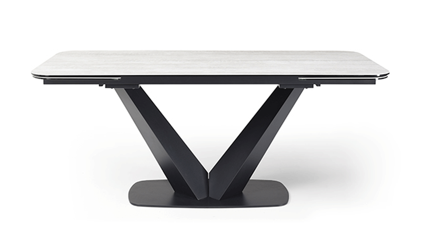 Muse II Dining Table 95in - Euro Living Furniture