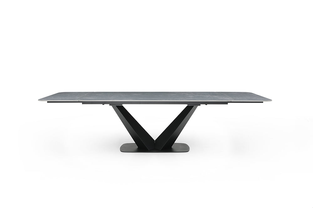 Vieno Dining Table 123in - Euro Living Furniture
