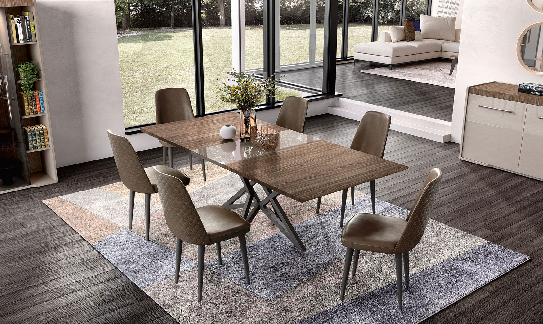 Nora Dining Table - Euro Living Furniture