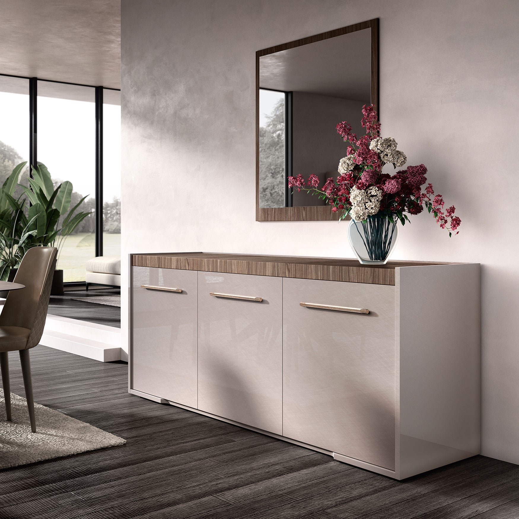 Nora 3 Door Buffet - Euro Living Furniture