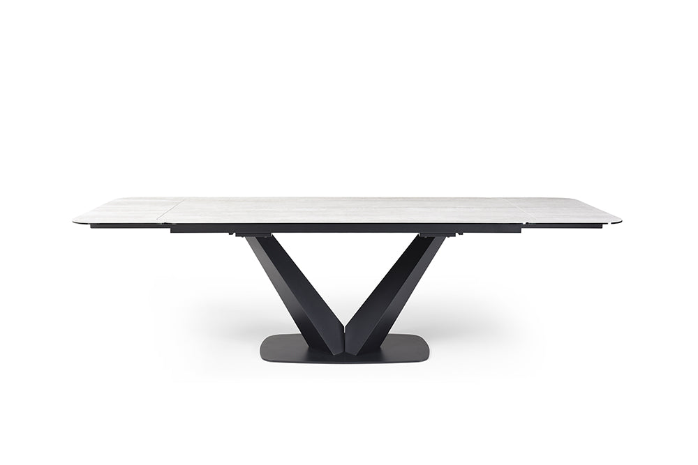 Muse I Dining Table 103in - Euro Living Furniture
