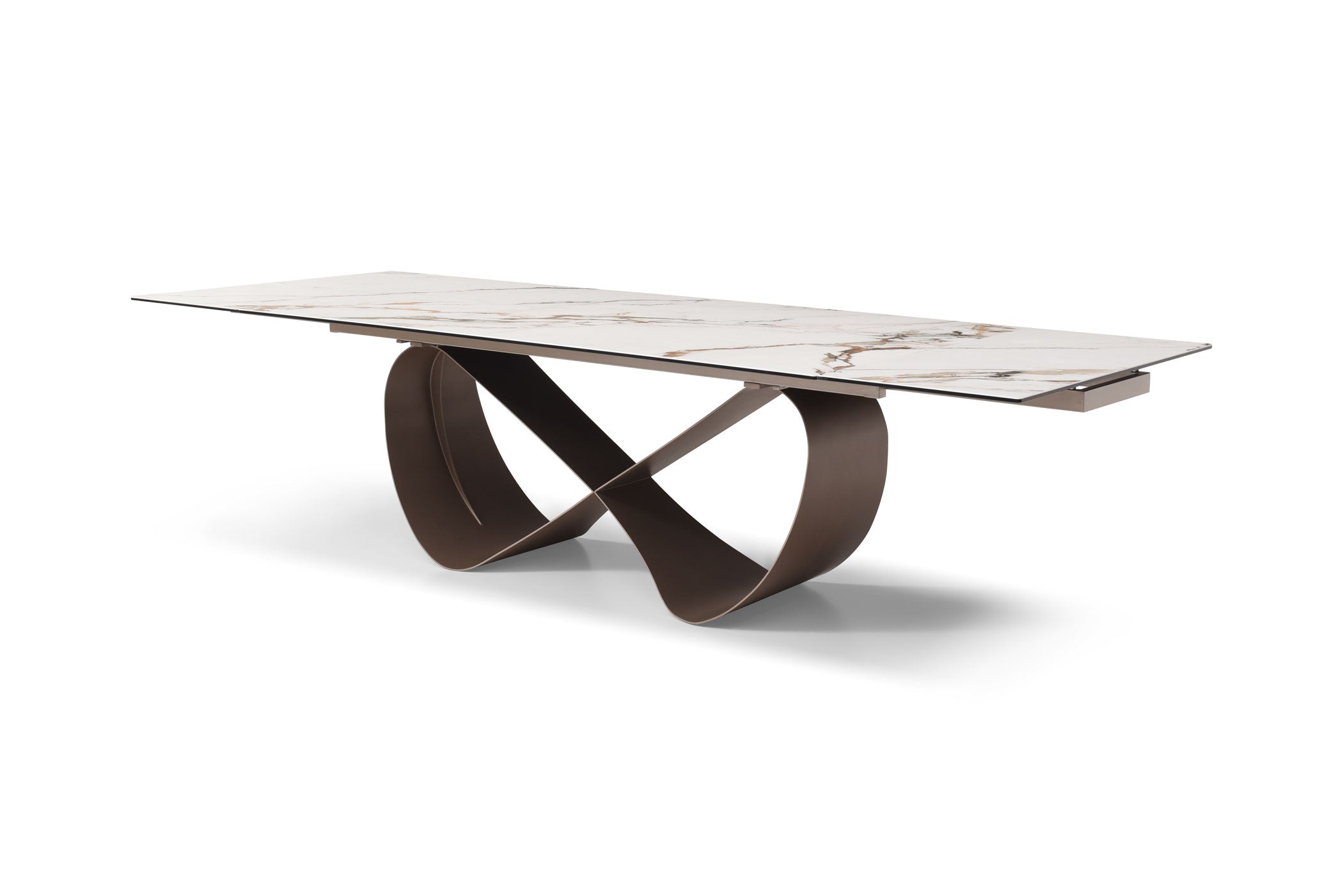 Burk Dining Table 119in - Euro Living Furniture