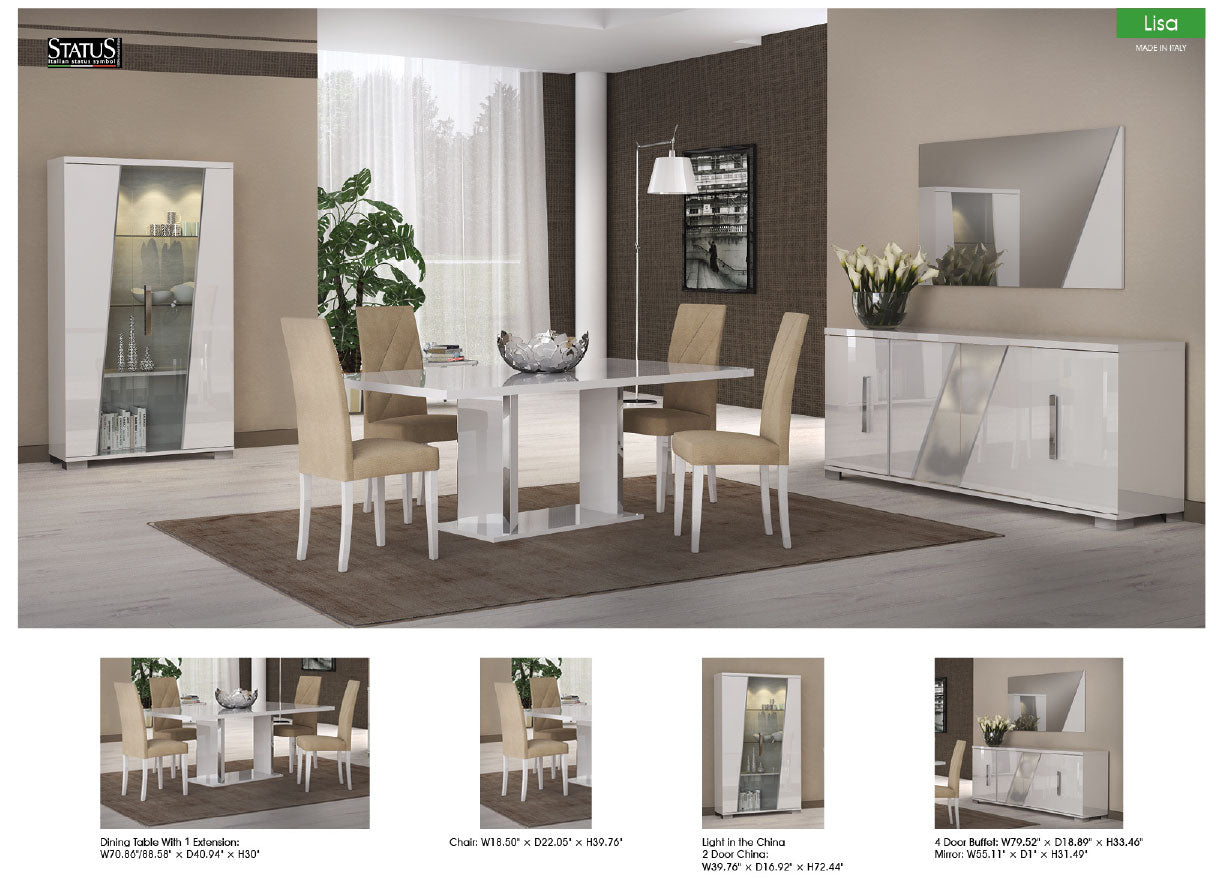 Thunder Dining Table - Euro Living Furniture