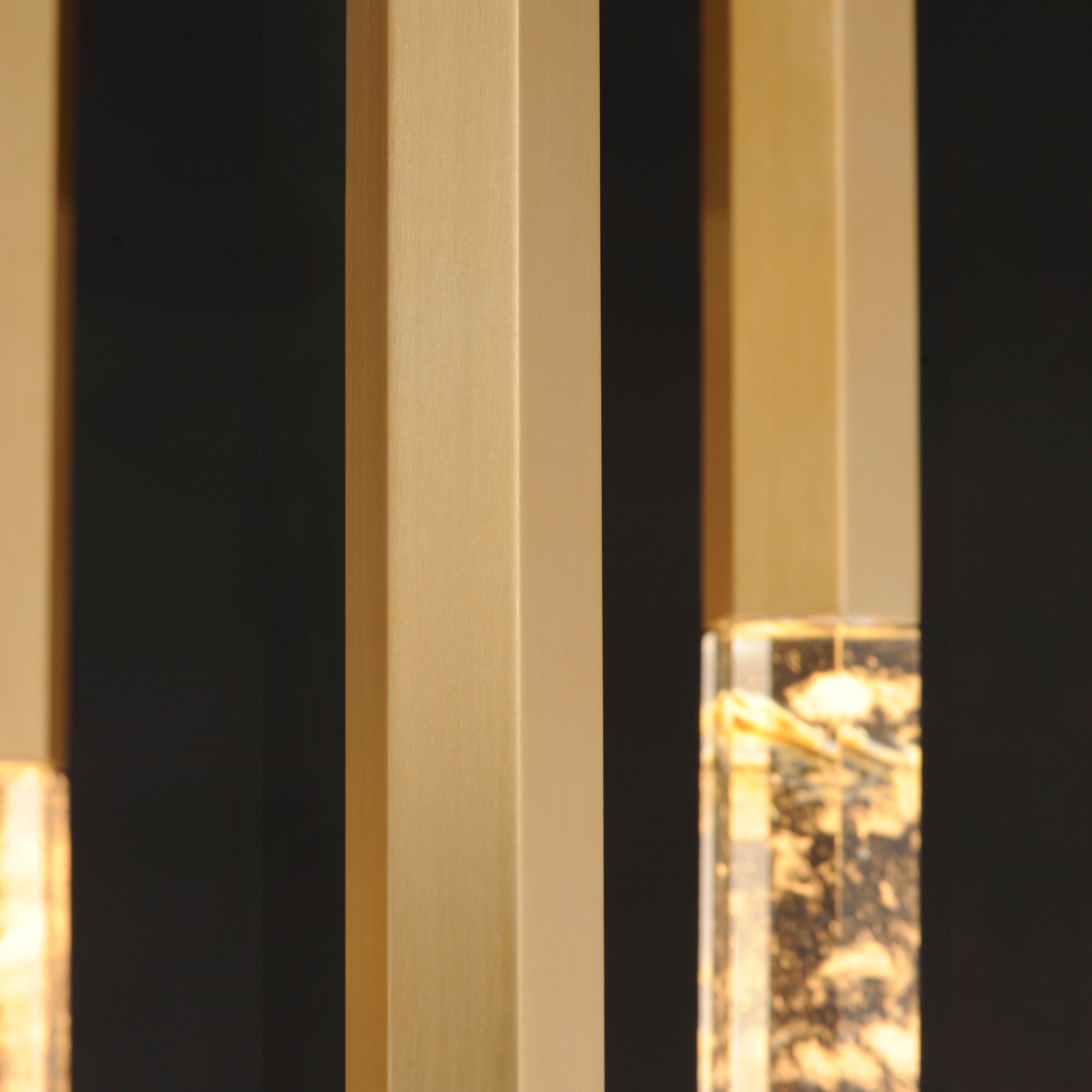 Diana Pendant 3 lights Gold - Euro Living Furniture