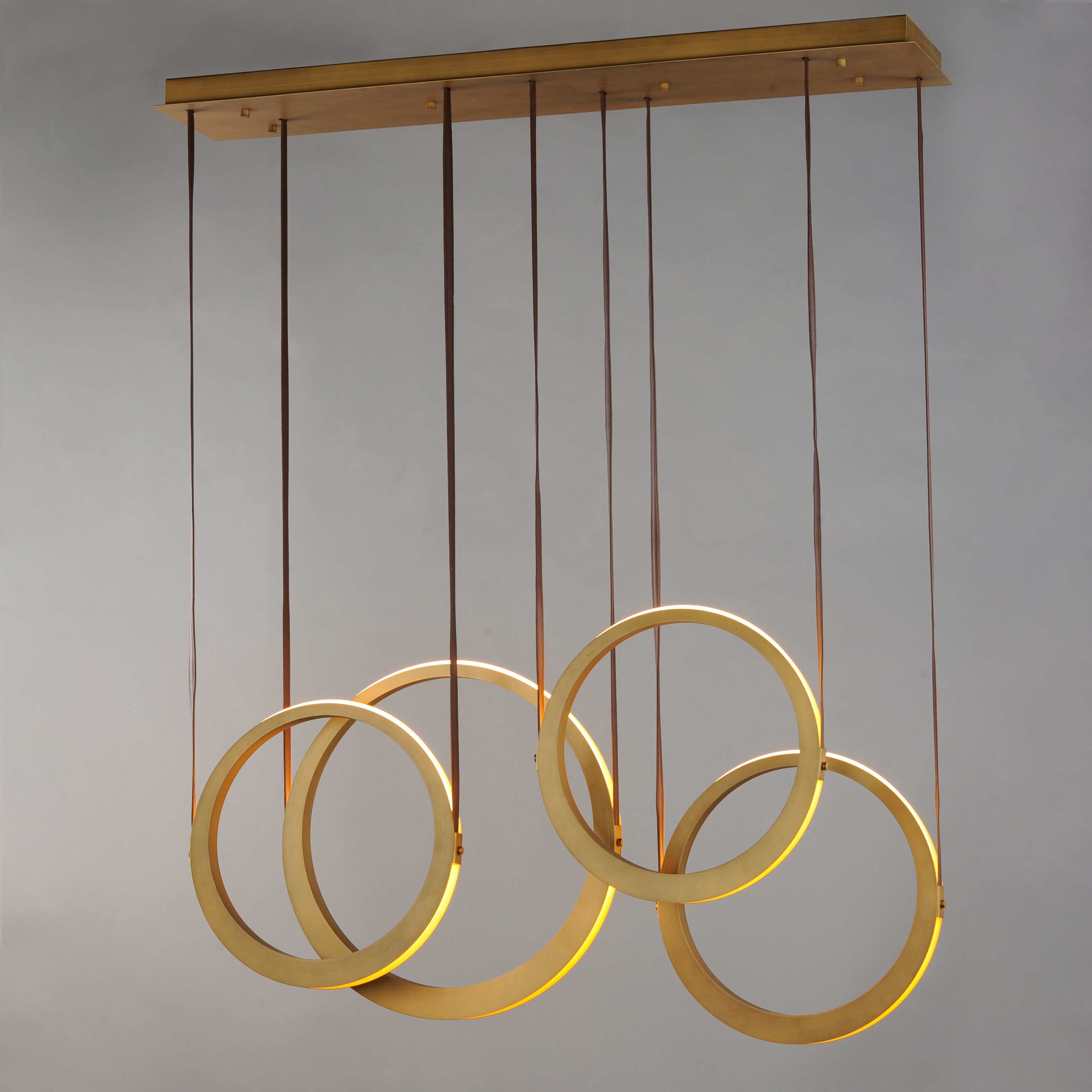 Lorraine Brass Chandelier