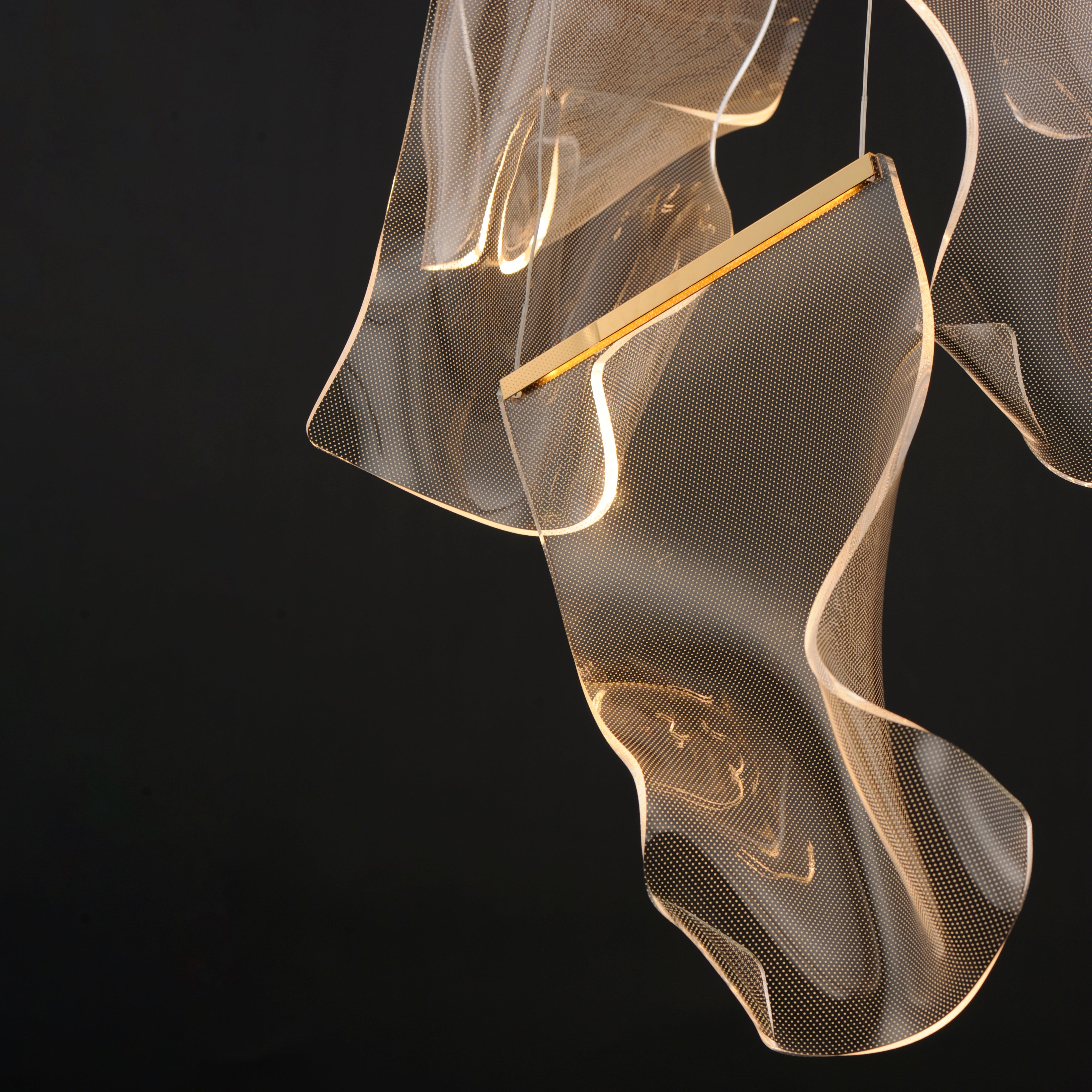 Rinkle Chandelier x 6 Lights - Euro Living Furniture