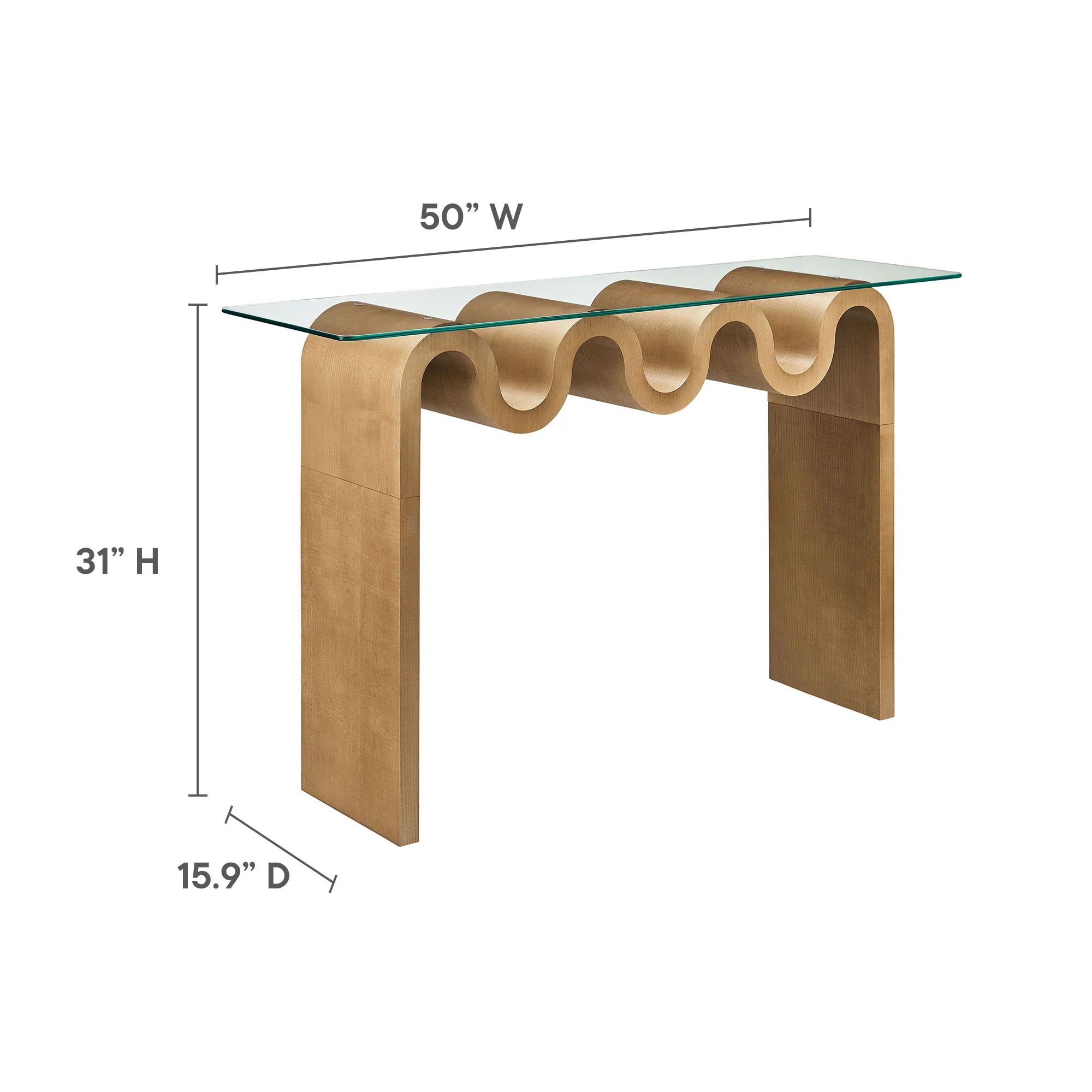 Onda Console Table - Euro Living Furniture