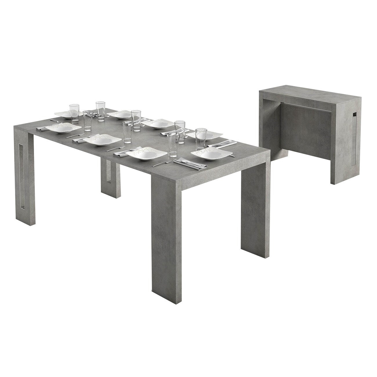 Ellie Extendable Console / Dining Table - Euro Living Furniture