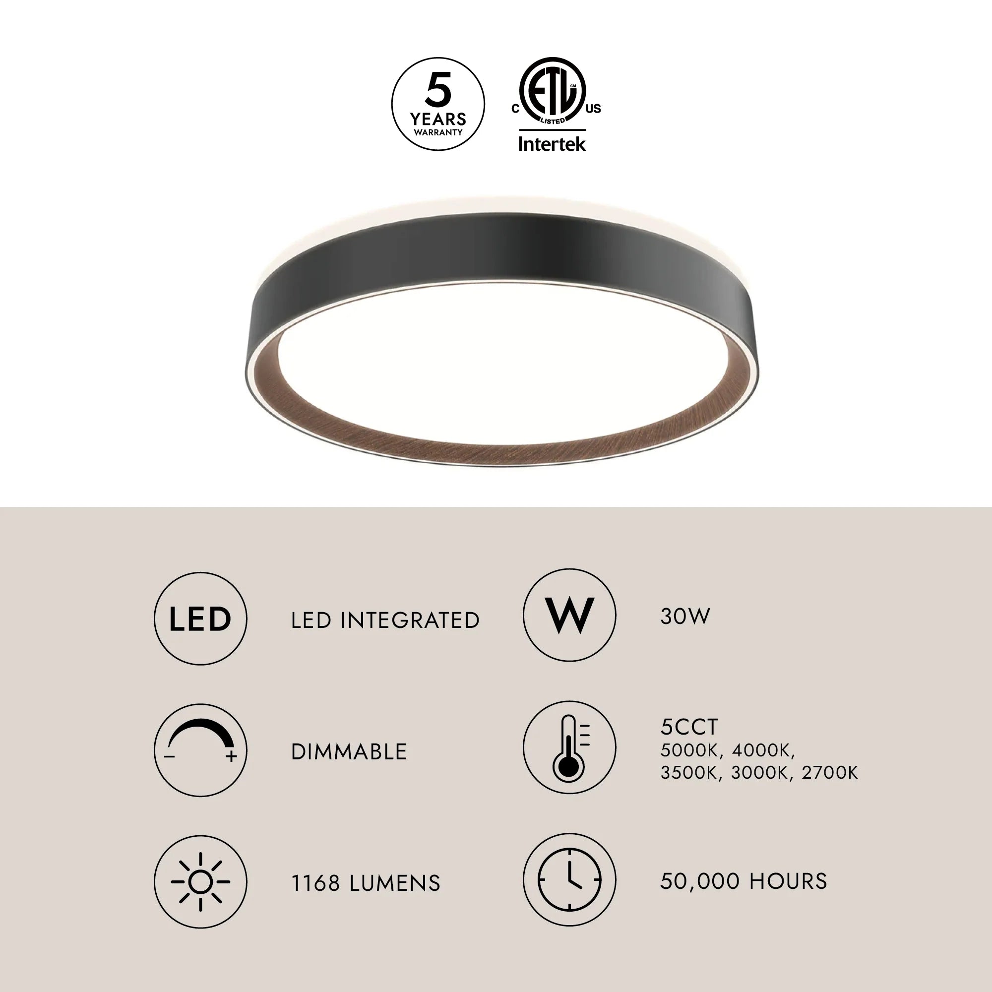 ESSY FLUSH MOUNT - Euro Living Furniture