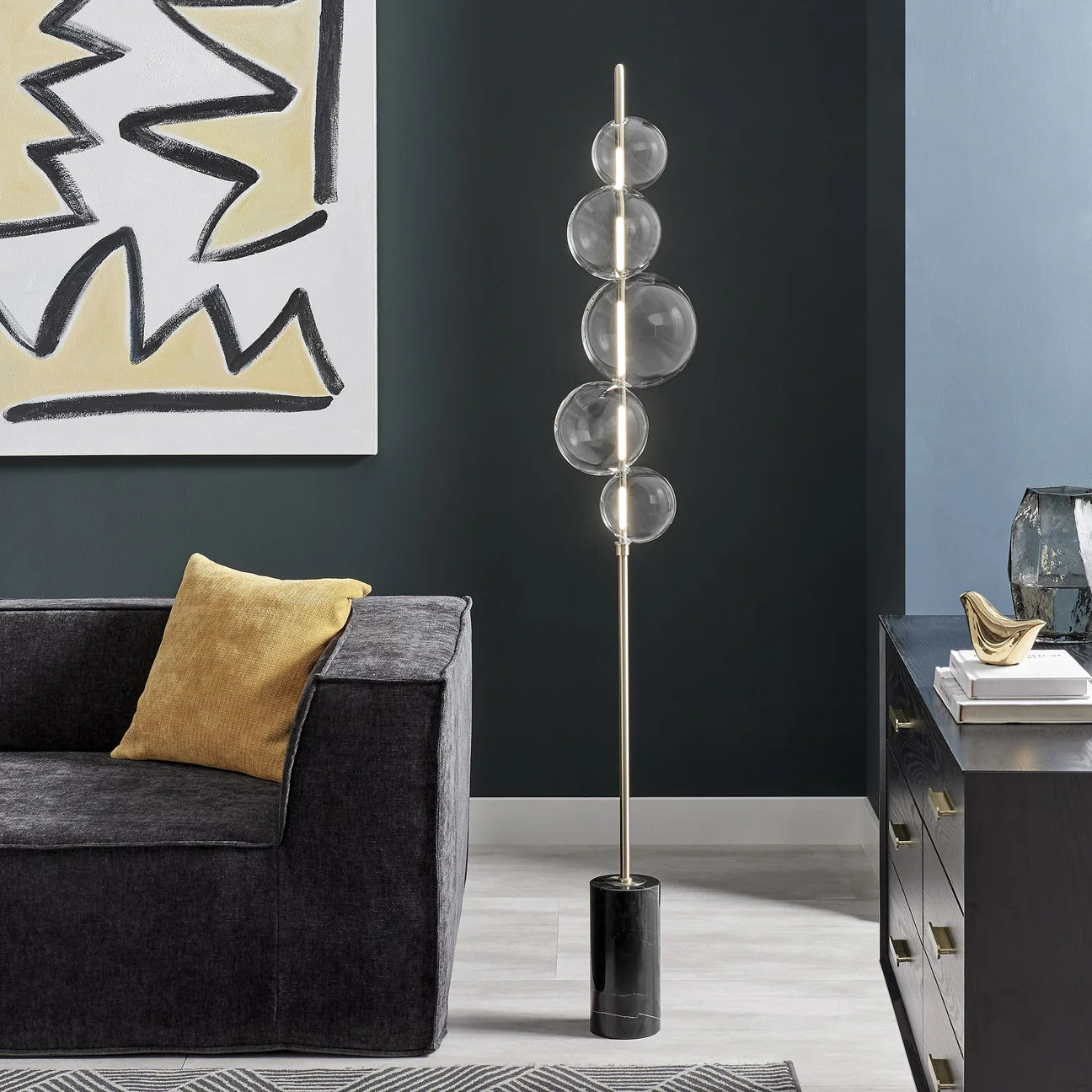 Aurora Floor Lamp - Euro Living Furniture