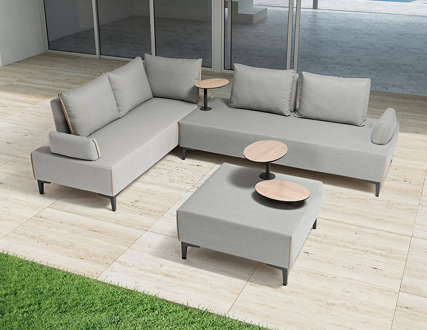 Helvius Outdoor Sofa - Euro Living Furniture