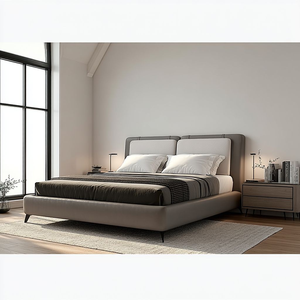 Aya King Bed - Euro Living Furniture
