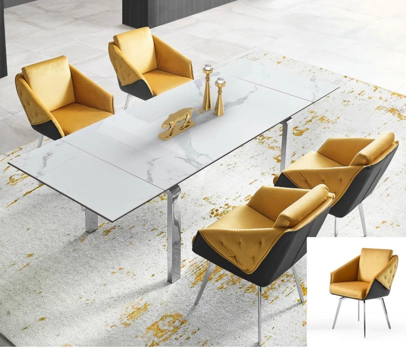 Jessy dining chair - Euro Living Furniture