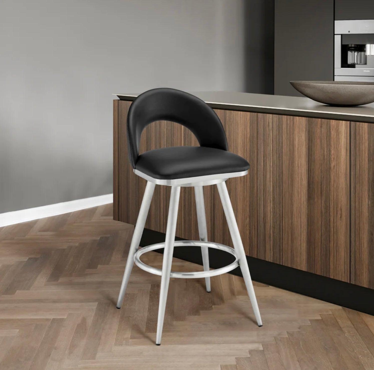 Charlie counter - barstool - Euro Living Furniture