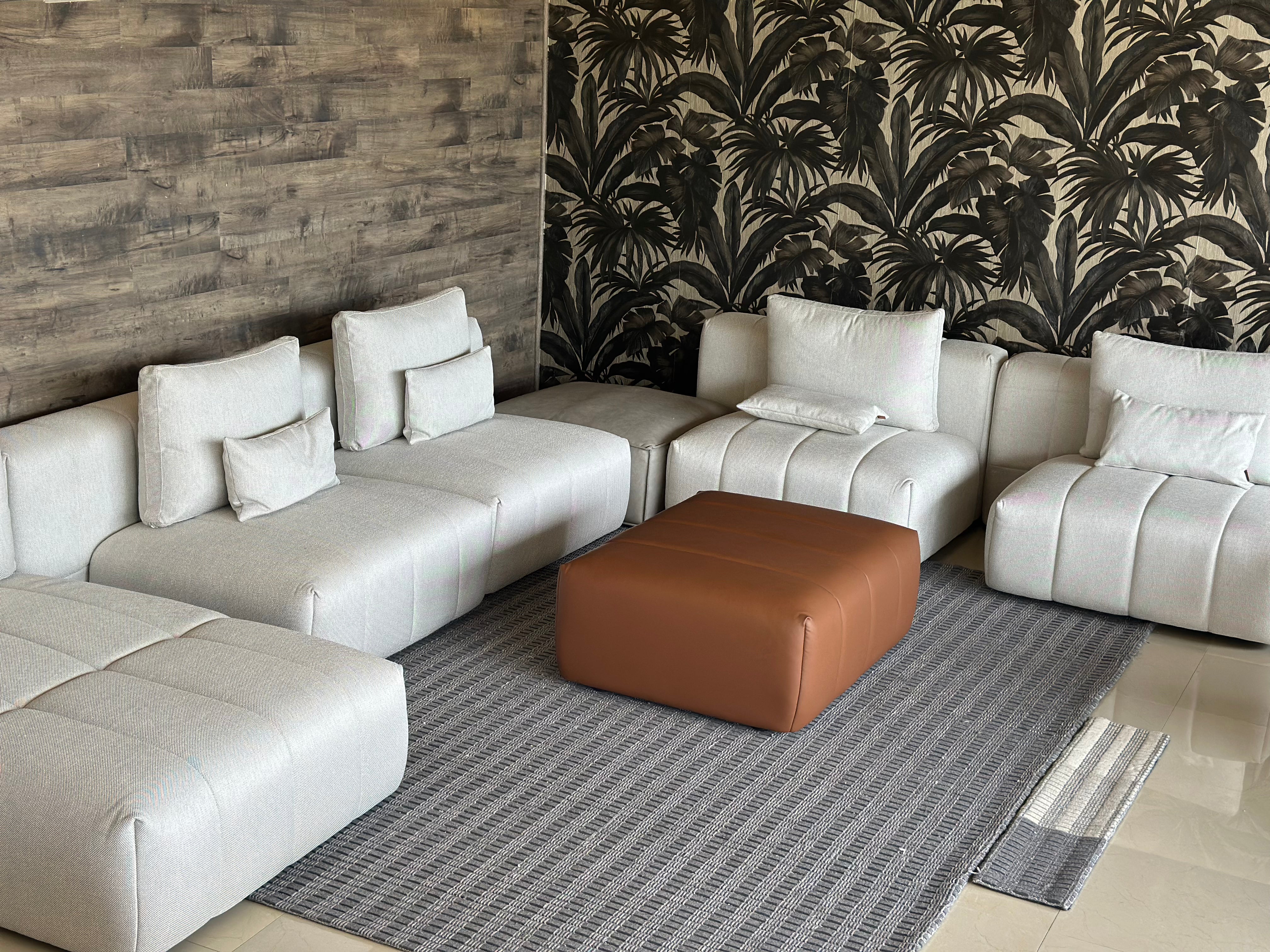 Aqua 8-pc Sectional - Euro Living Furniture