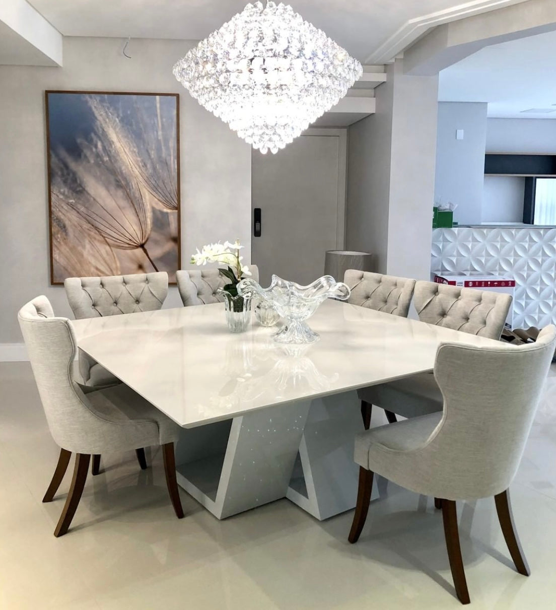 Jupiter dining table - Euro Living Furniture