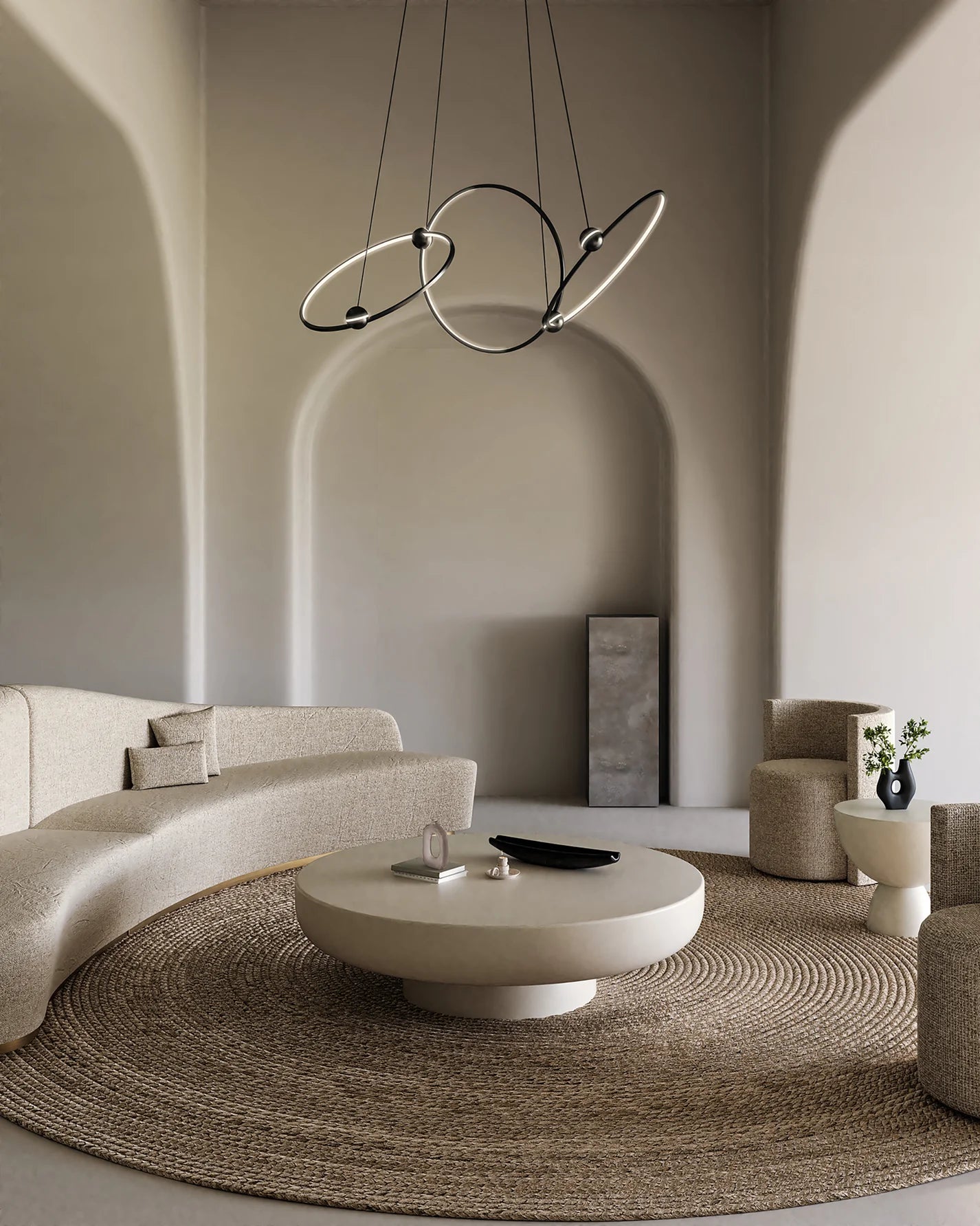 The Monza Chandelier - Euro Living Furniture