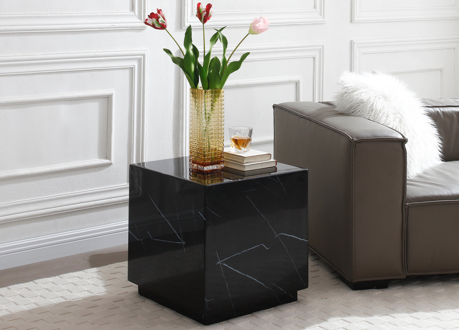 Iris Side Table - Euro Living Furniture
