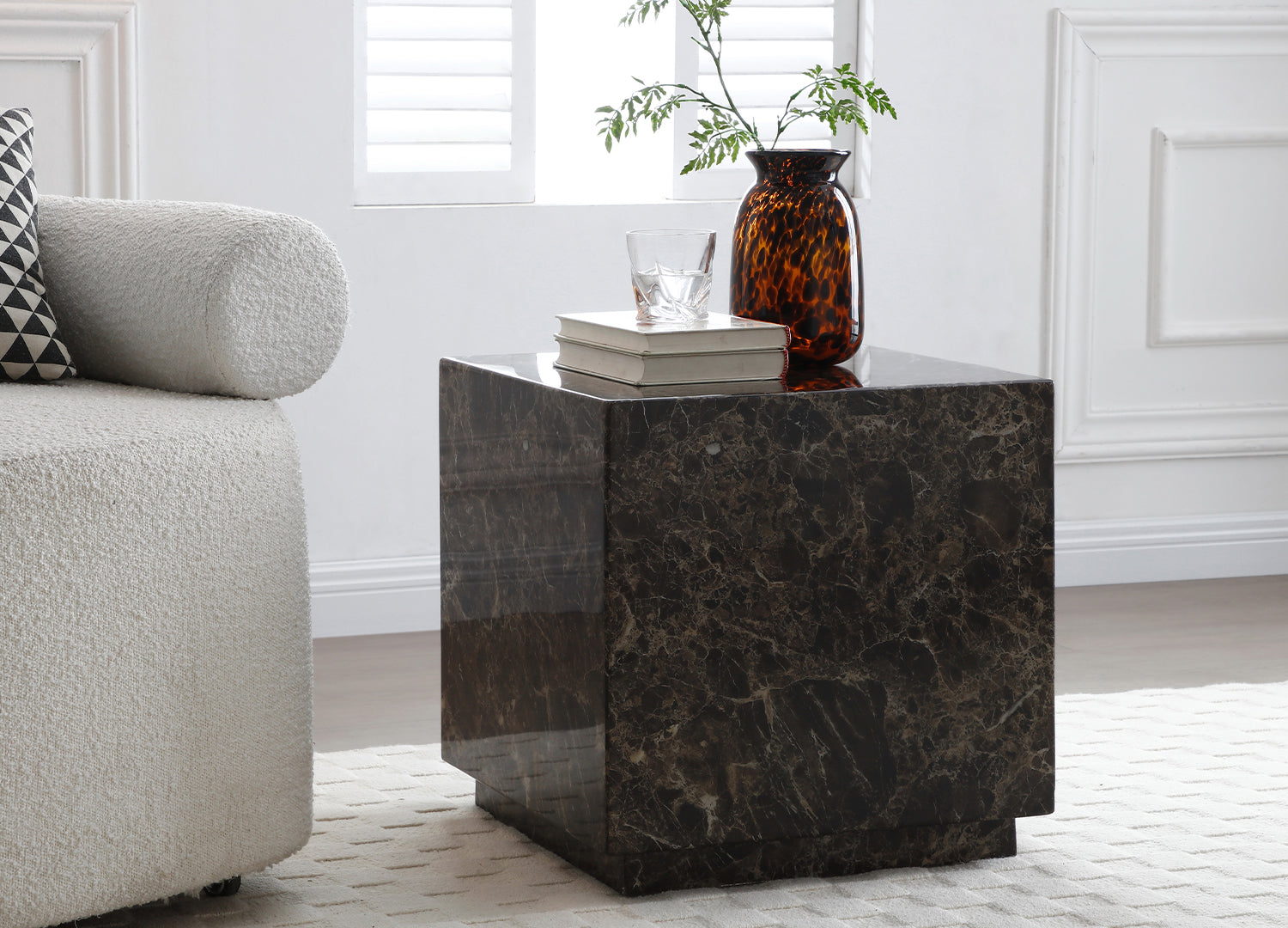 Iris Side Table - Euro Living Furniture