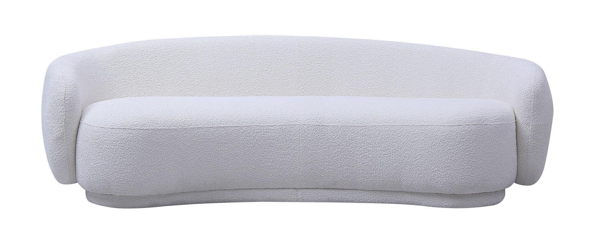 Louise Accent Chair in Off White - Euro Living Furniture