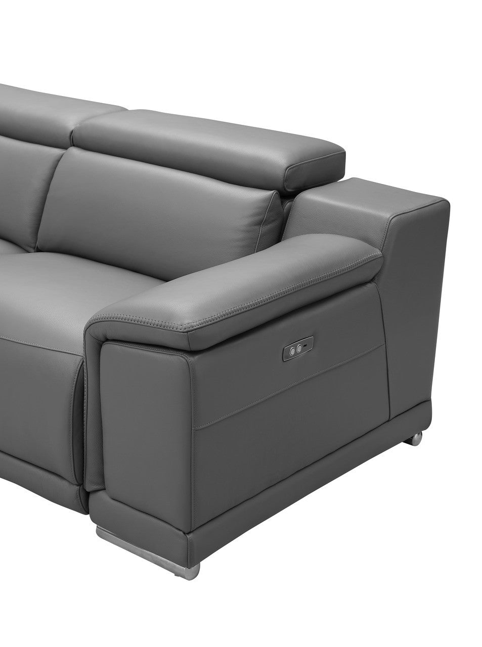 Harvey Leather Sectional