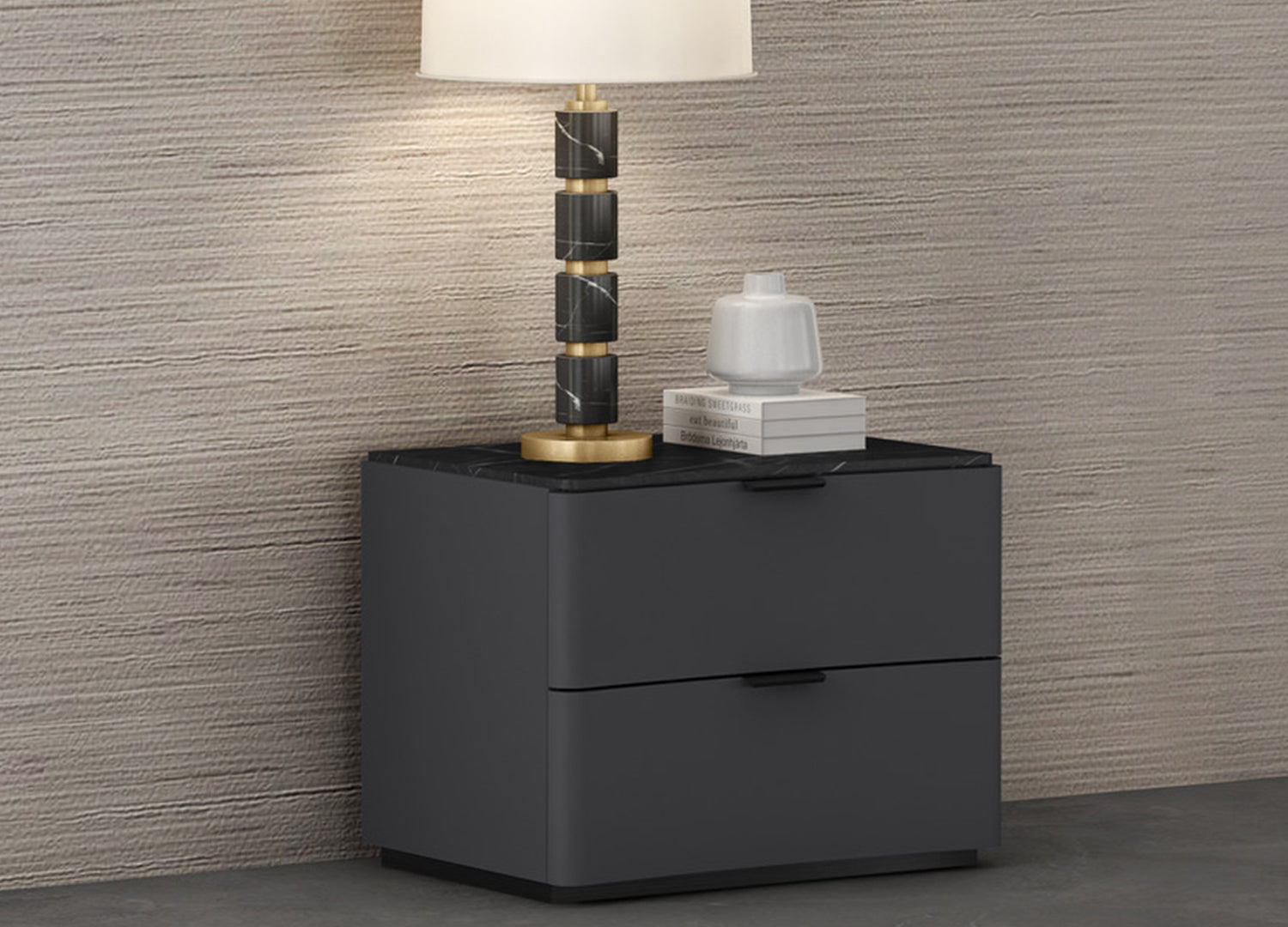Massimo Nightstand - Euro Living Furniture
